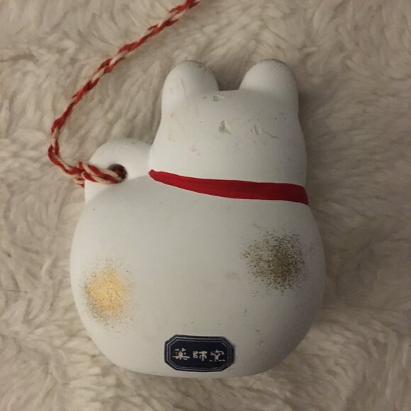 Vintage Kitsch Inu Hariko Dorei Bell Pair Made In Japan - Picture 13 of 16